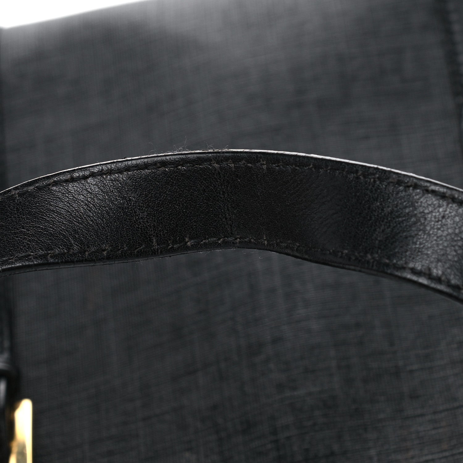 Fendi Zucchino Spalmati Vitello Small Tote Black 19 of 20