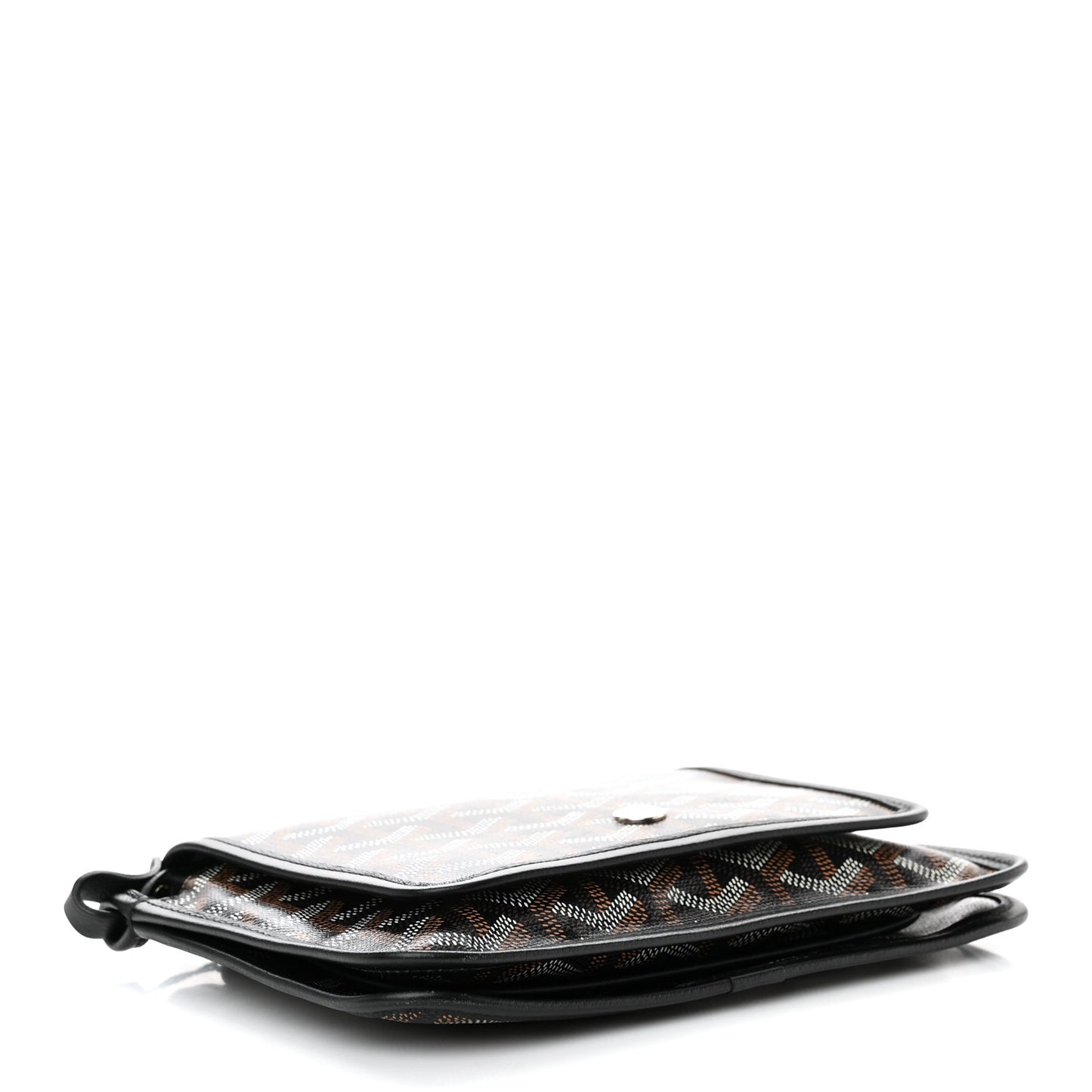Goyardine Plumet Wallet Clutch Black