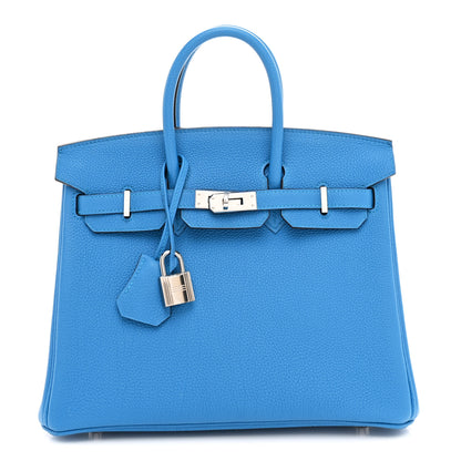 Hermes Togo Birkin 25 Bleu Zanzibar 1 of 11