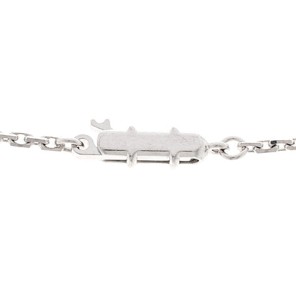 Cartier 18K White Gold Diamond LOVE Paved Necklace 4 of 6