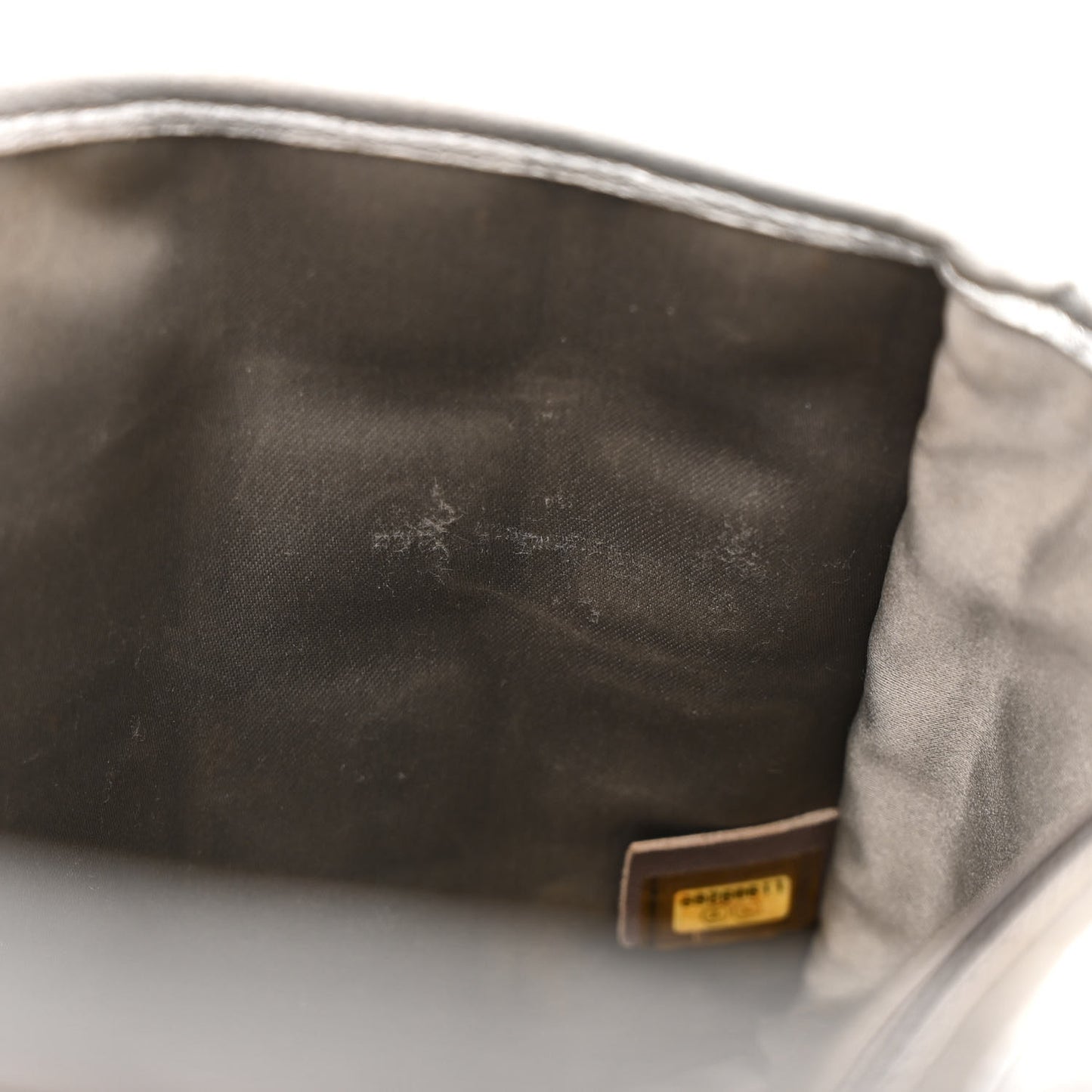 Vinyl Large Ice Cube Flap Silver