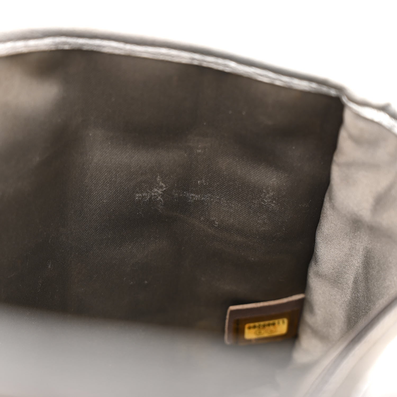 Chanel Vinyl Large Ice Cube Flap Silver 19 of 35
