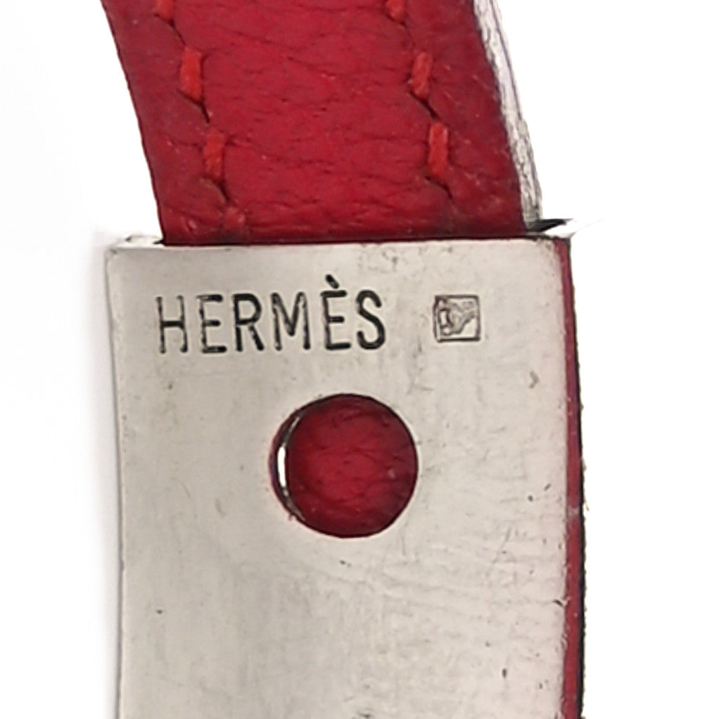 Chevre Mysore Pousse Pousse Bracelet Rouge Vif