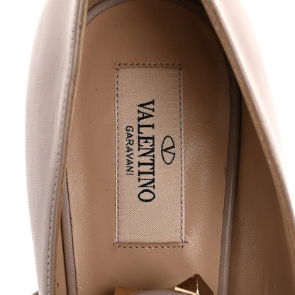 Valentino Garavani Nappa Rockstud Studwrap Strap 105mm Pumps 40 Poudre 7 of 11