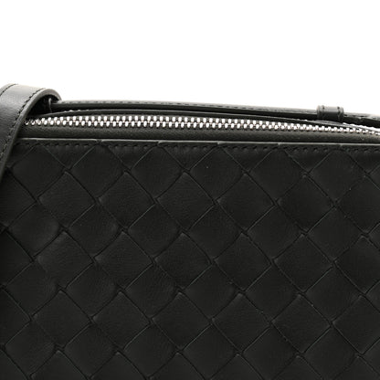 Bottega Veneta Nappa Intrecciato Mens Getaway Phone Pouch Dark Green 7 of 9