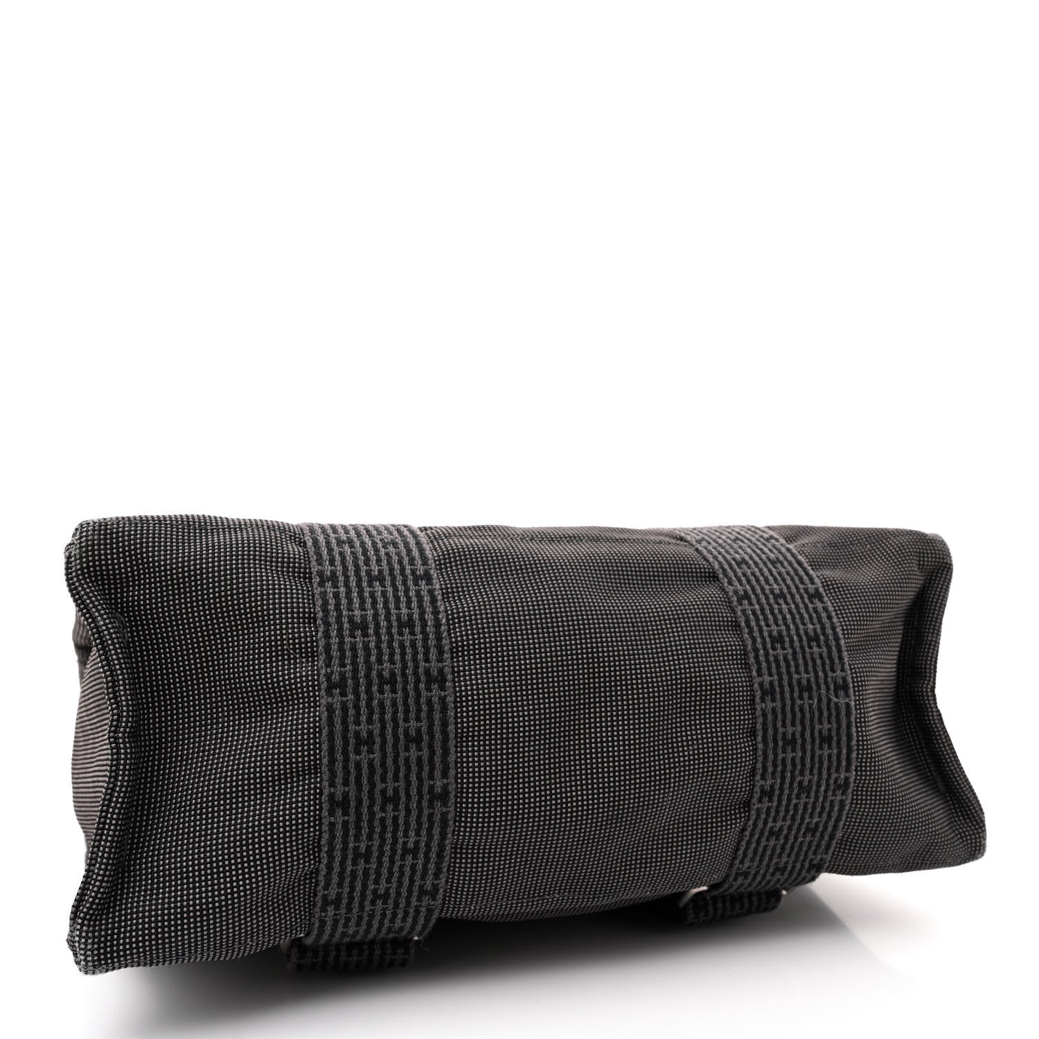 Hermes Canvas Herline Backpack Grey 4 of 12