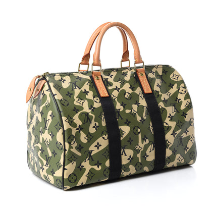 Louis Vuitton Monogramouflage Speedy 35 3 of 10