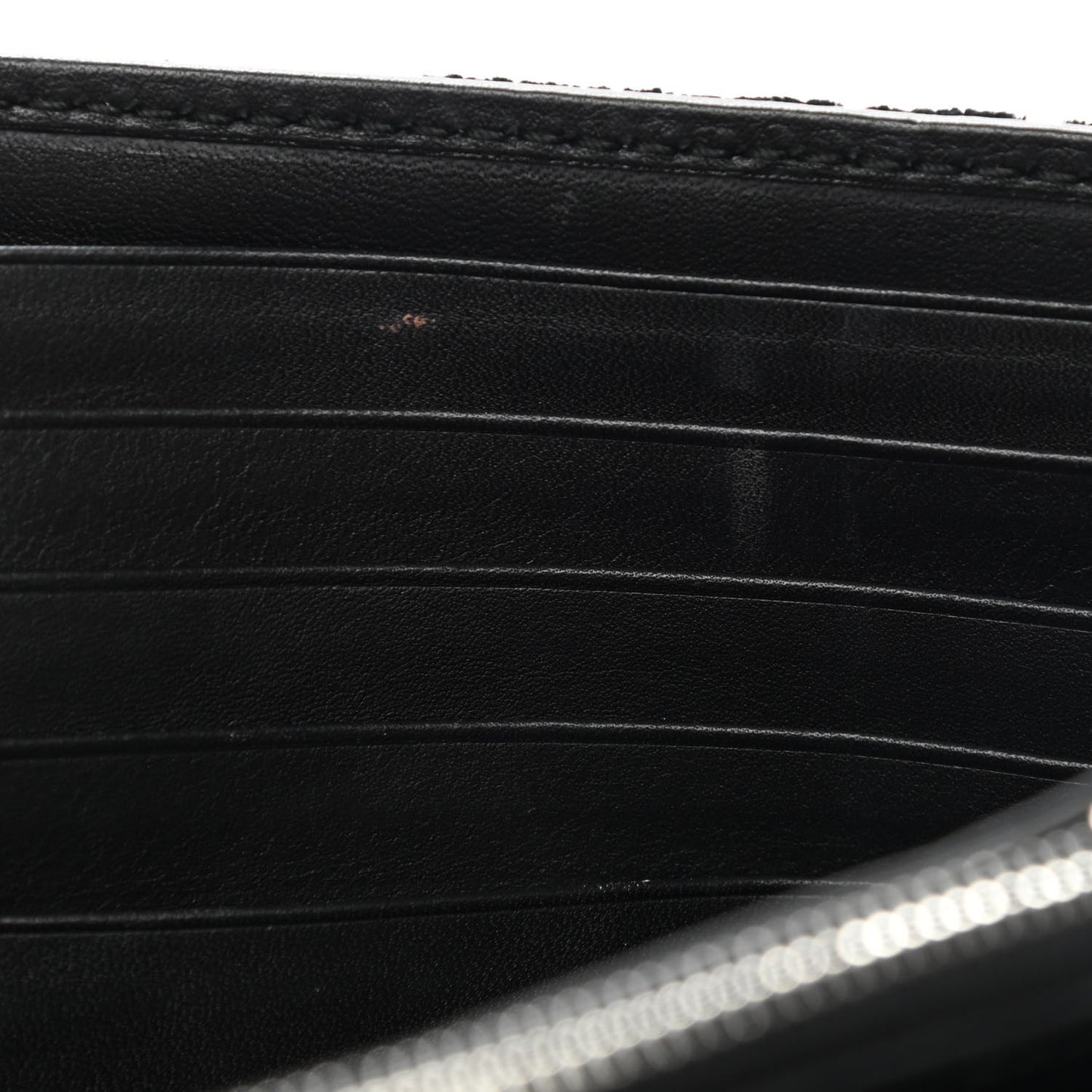 Velvet GG Monogram Mini Dionysus Chain Wallet Black