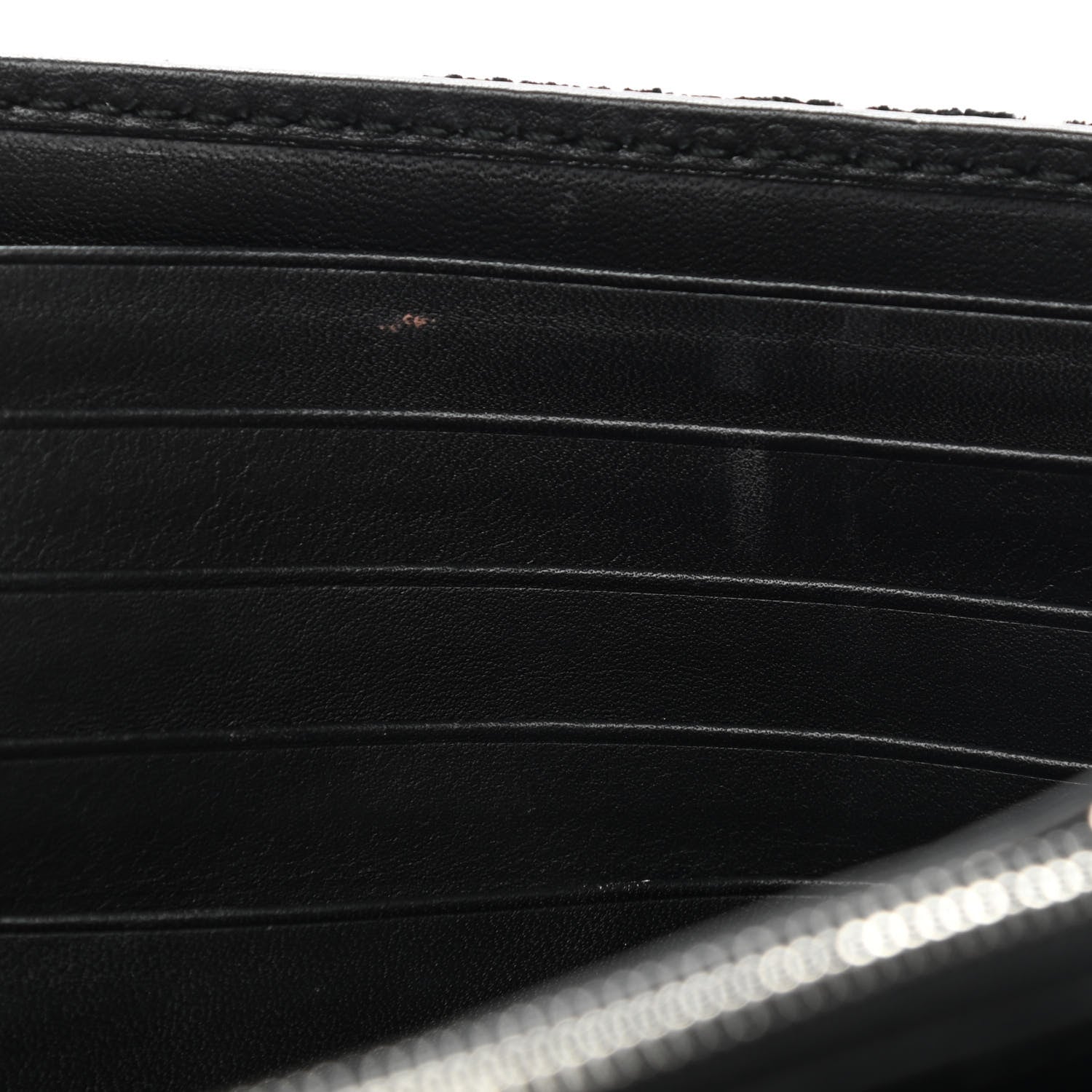 Gucci Velvet GG Monogram Mini Dionysus Chain Wallet Black 12 of 14