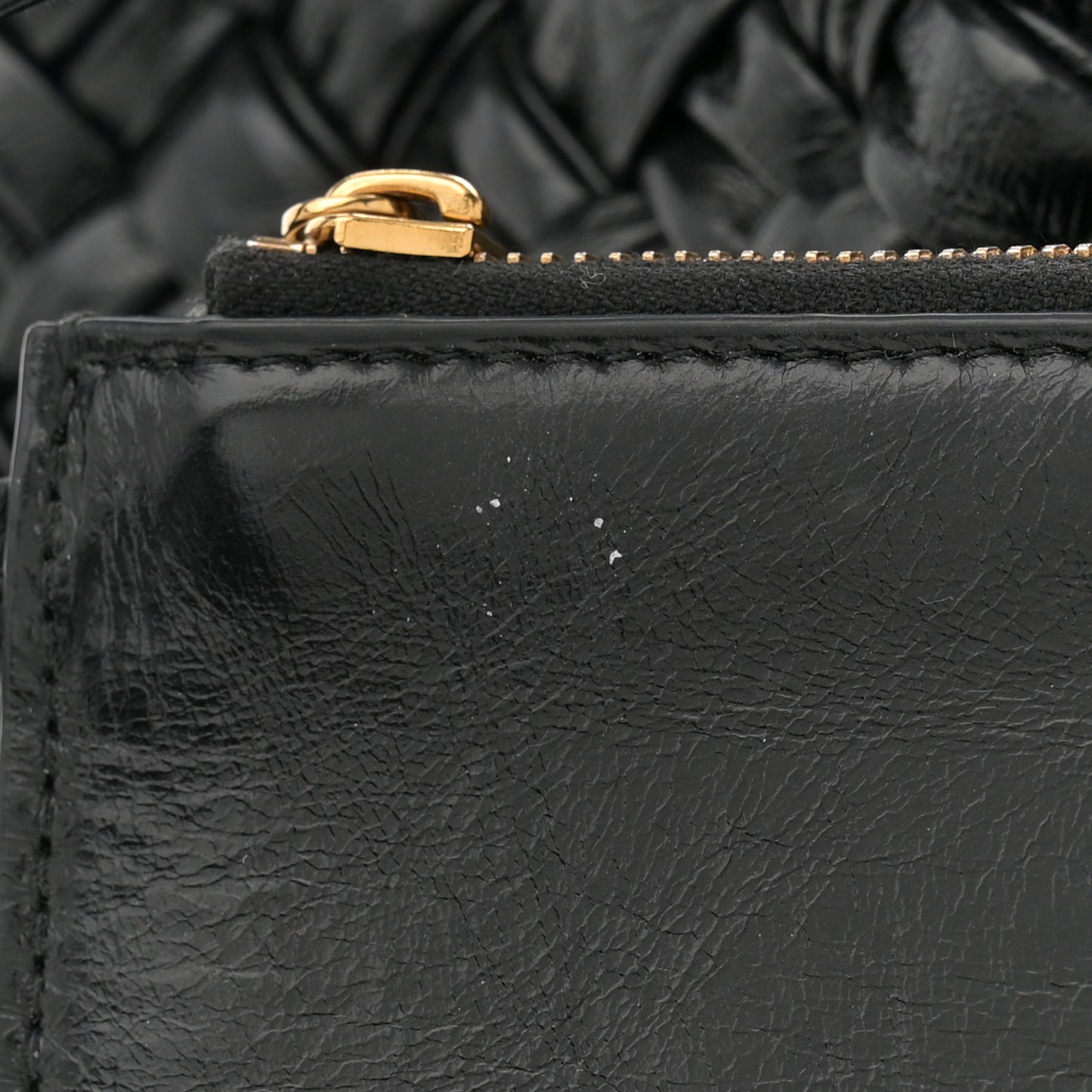 Calfskin Foulard Intreccio Discovery Athene Black