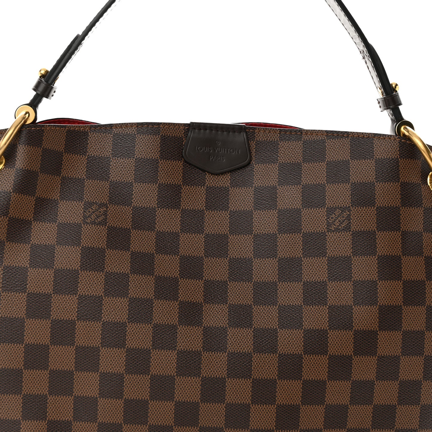 LOUIS VUITTON Damier Ebene Graceful PM