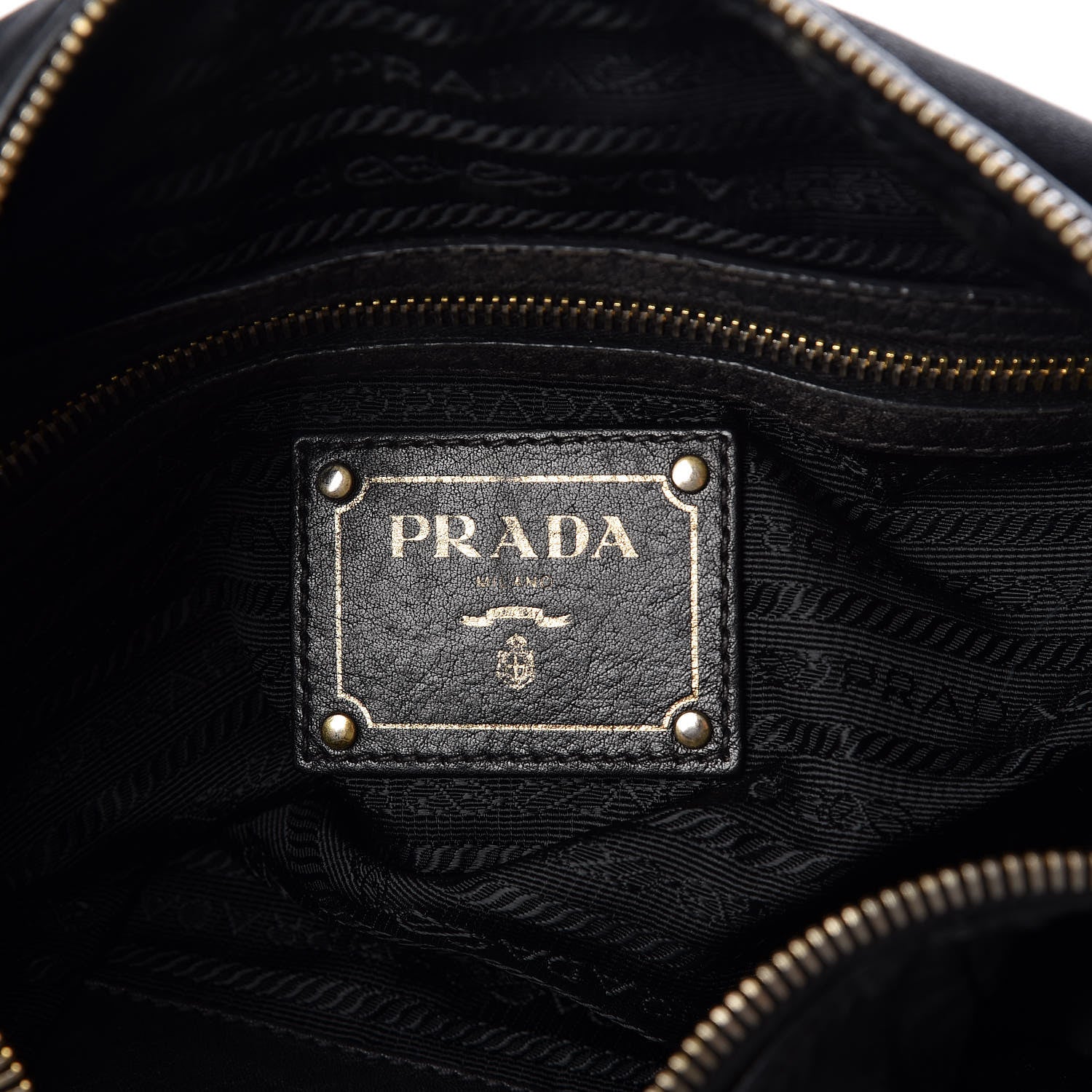 Prada Soft Calfskin Hobo Black 6 of 11