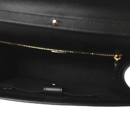 Dolce & Gabbana Calfskin DG Logo Flap Crossbody Bag Black 5 of 9