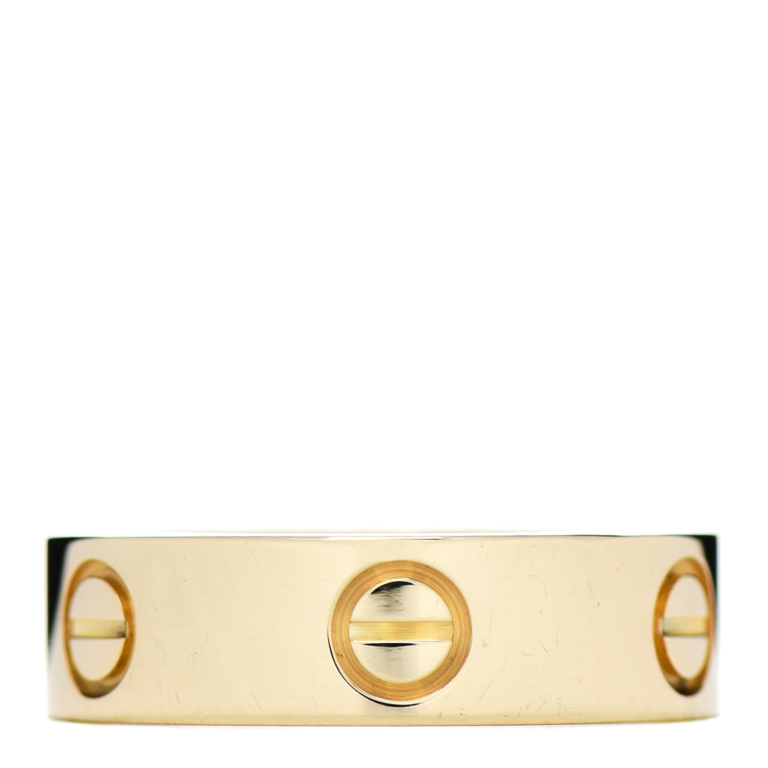 Cartier 18K Yellow Gold 5.5mm LOVE Ring 53 6.25 3 of 4