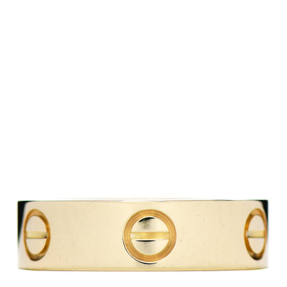 Cartier 18K Yellow Gold 5.5mm LOVE Ring 53 6.25 3 of 4