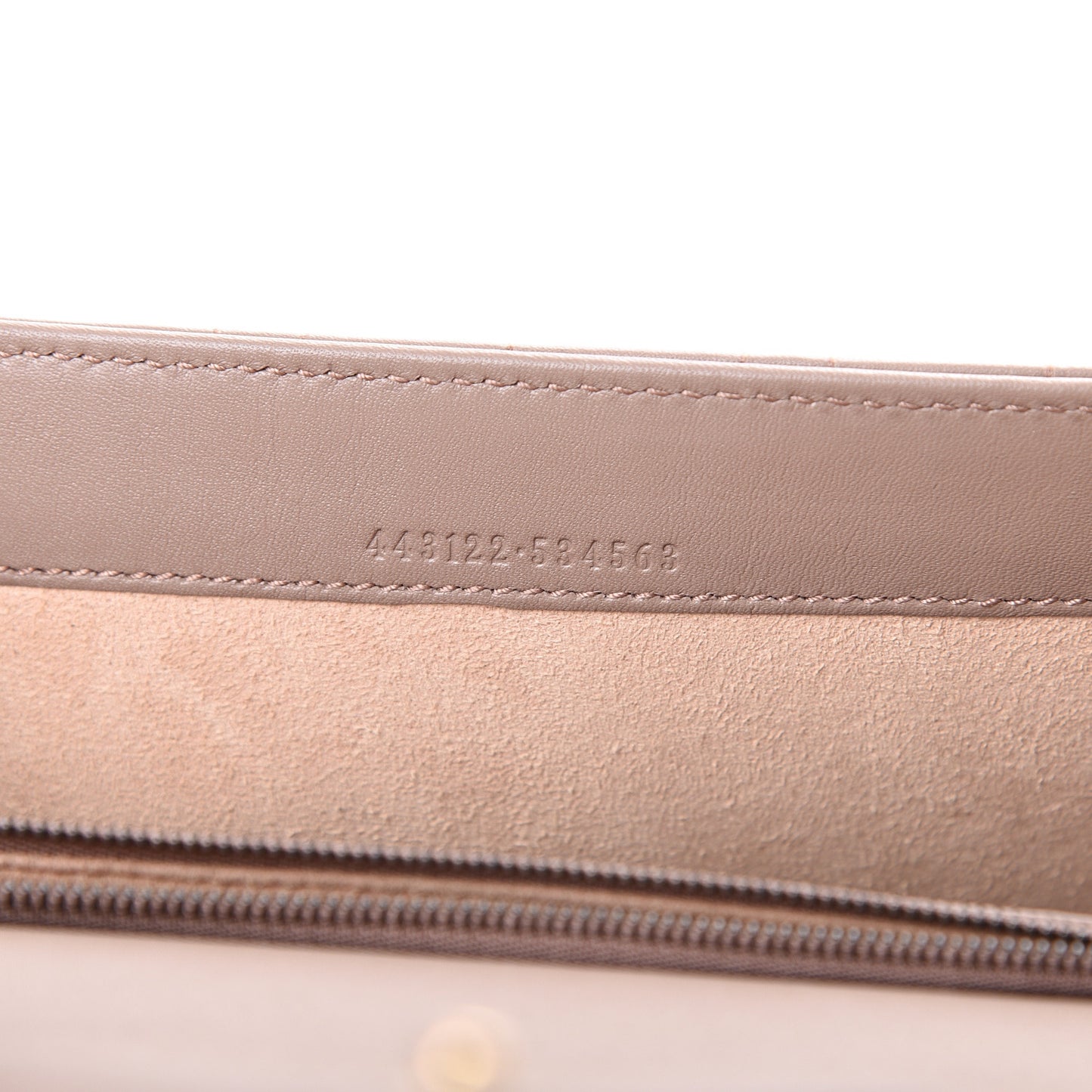 Calfskin Matelasse Mini Pearly GG Marmont Chain Wallet Porcelain Rose