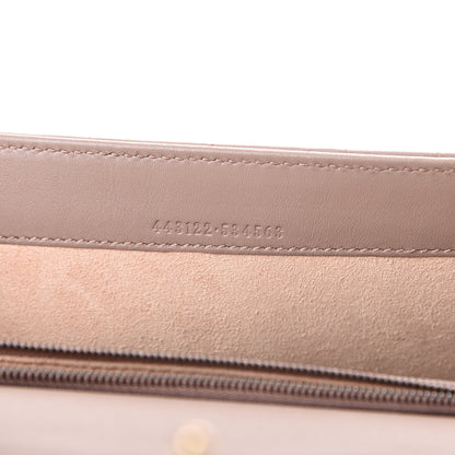 Gucci Calfskin Matelasse Mini Pearly GG Marmont Chain Wallet Porcelain Rose 6 of 10