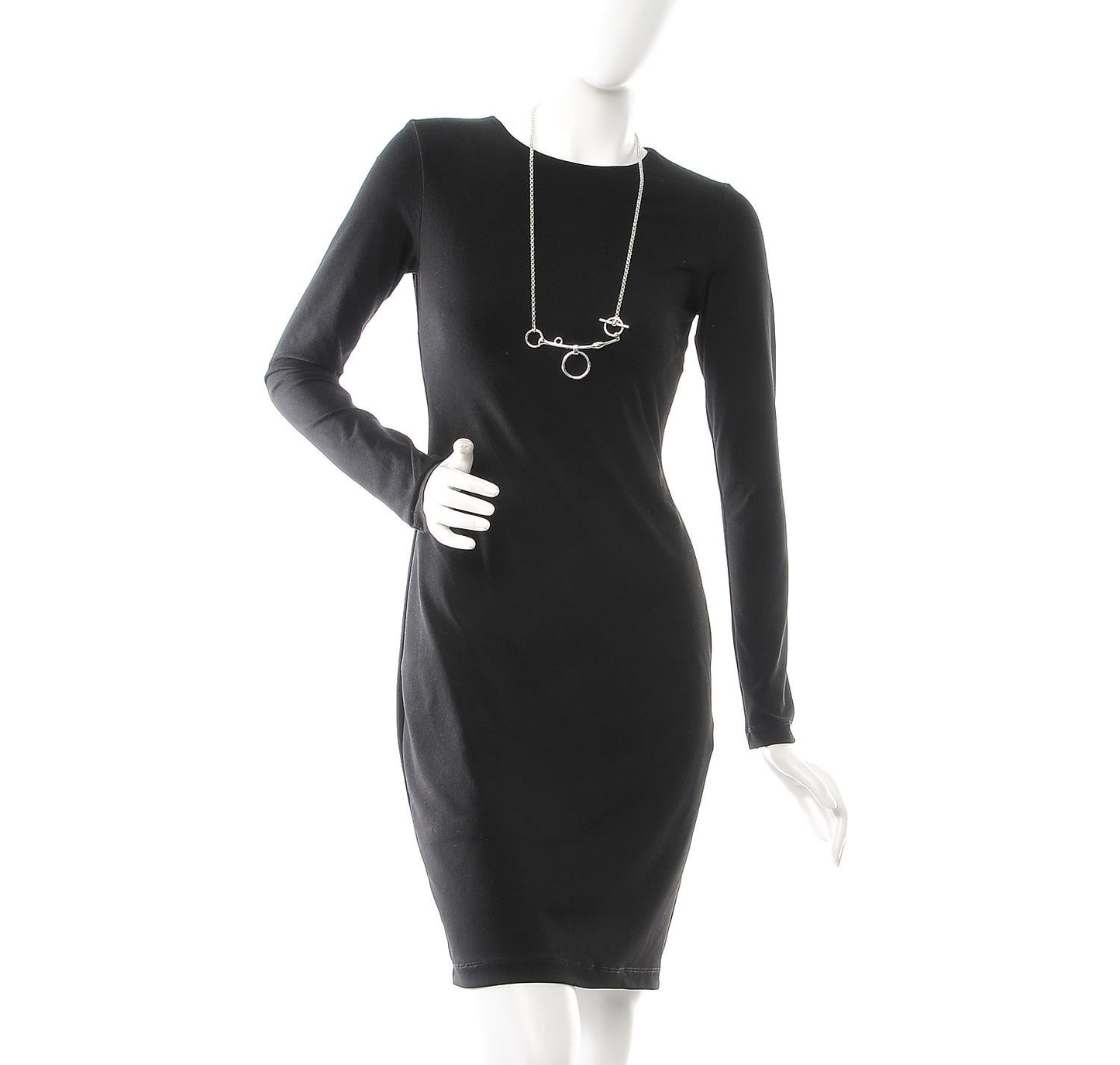 Sterling Silver Mors de Bride Long Necklace
