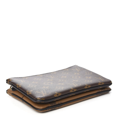 Louis Vuitton Reverse Monogram Giant Double Zip Pochette 4 of 8