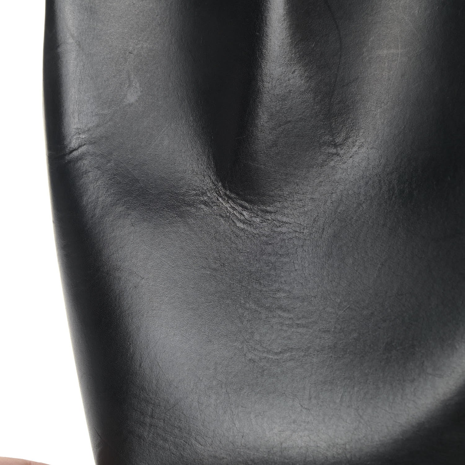 Mansur Gavriel Calfskin Mini Bucket Bag Black Flamma 10 of 11