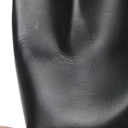Mansur Gavriel Calfskin Mini Bucket Bag Black Flamma 10 of 11