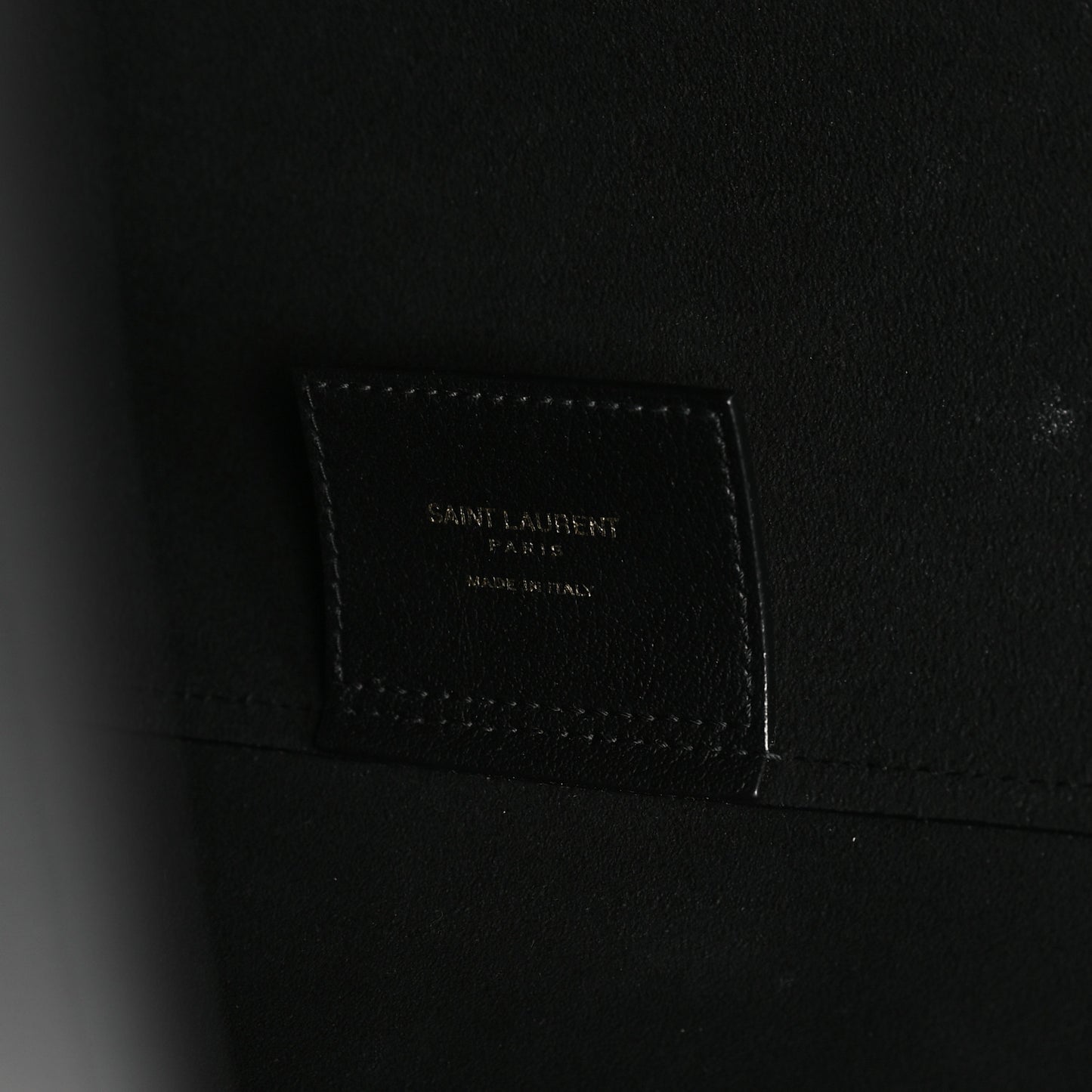 Calfskin Large Shopping Tote Black