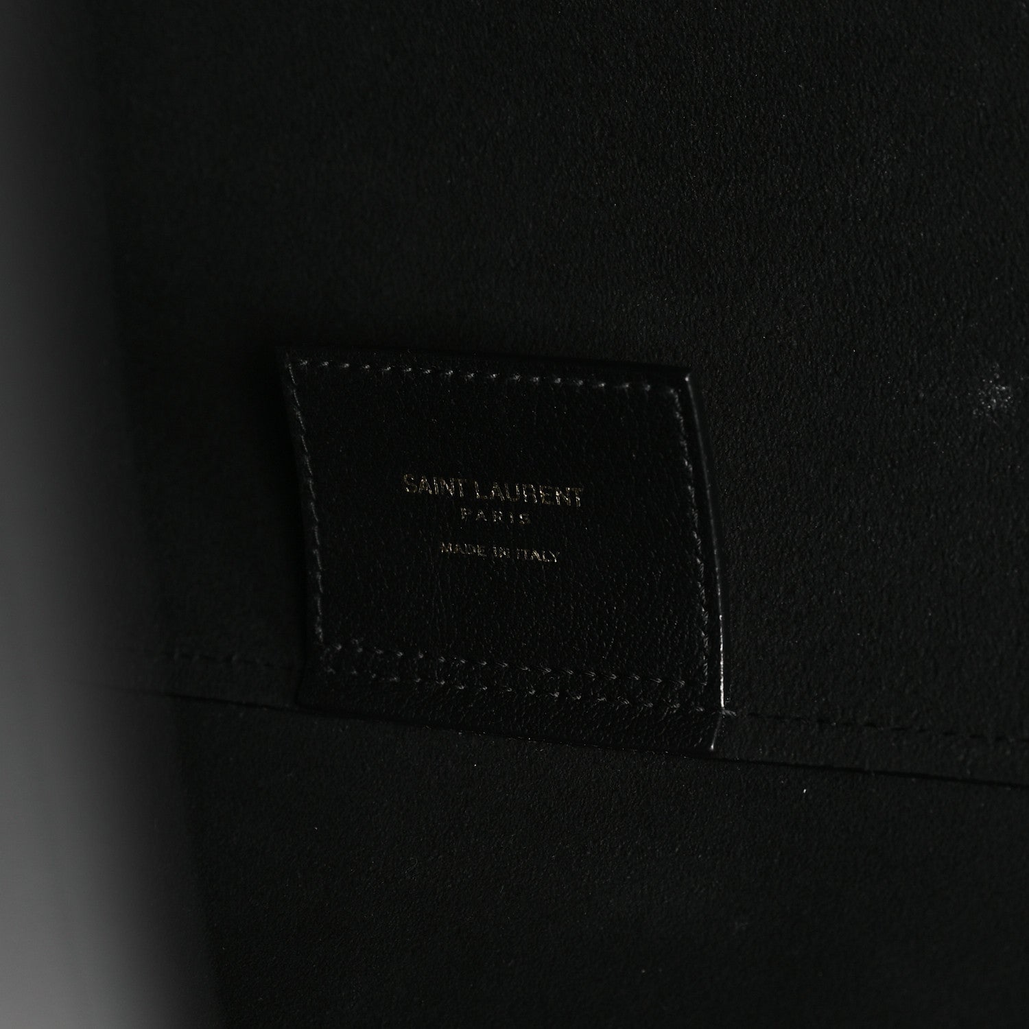 Saint Laurent Calfskin Large Shopping Tote Black 7 of 12