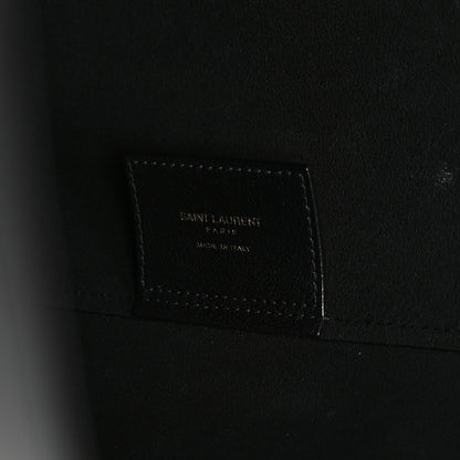 Saint Laurent Calfskin Large Shopping Tote Black 7 of 12