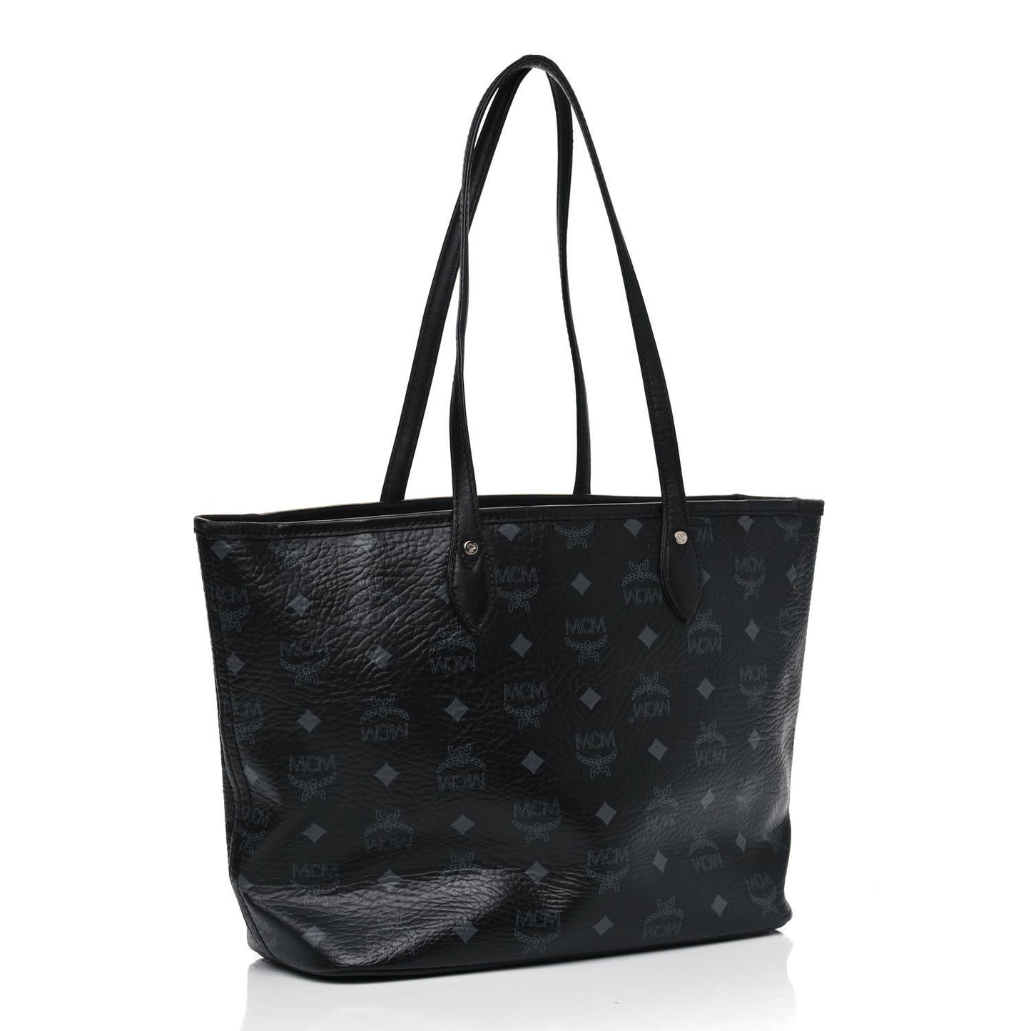 Visetos Dog Bone Shopper Tote Black