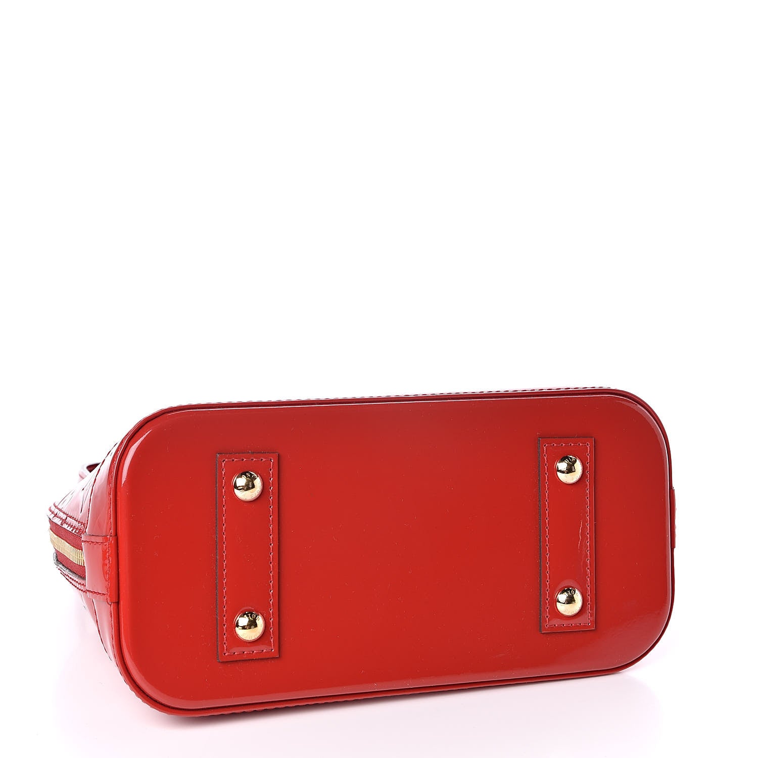 Louis Vuitton Vernis Alma BB Cherry 4 of 9