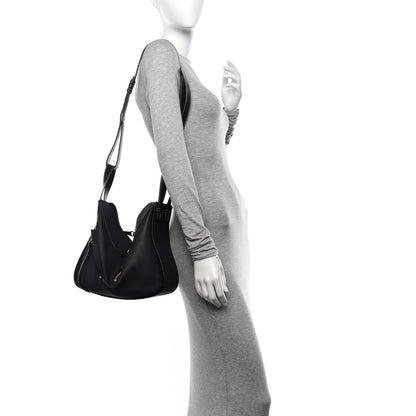 Loewe Calfskin Small Hammock Shoulder Bag Midnight Blue Black 2 of 10