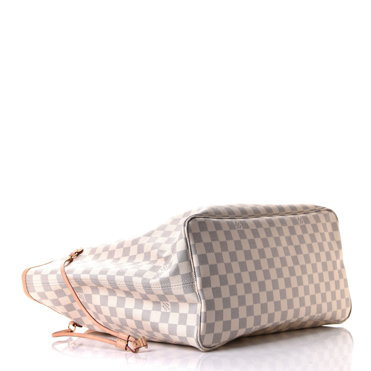 Louis Vuitton Damier Azur Neo Neverfull GM Rose Ballerine 3 of 5