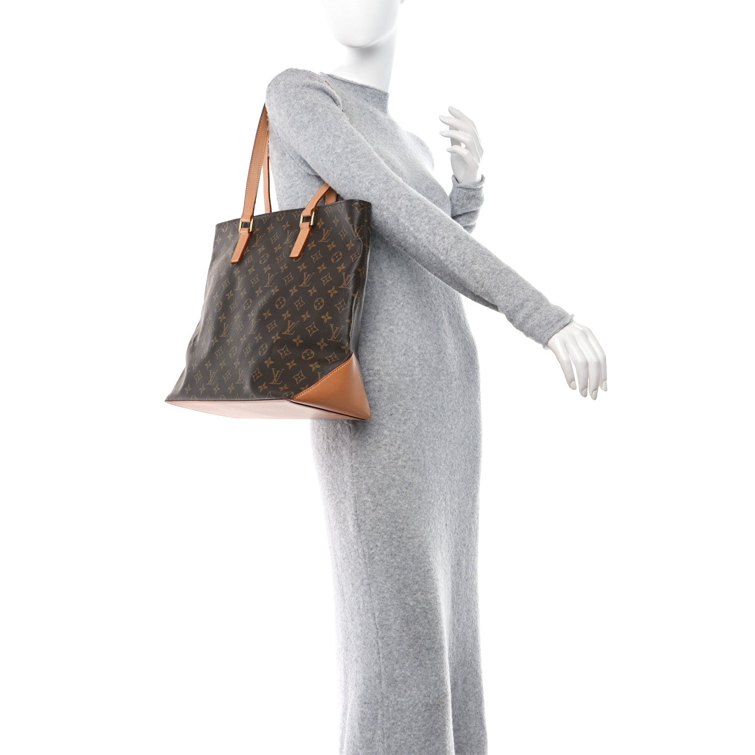 Louis Vuitton Monogram Cabas Mezzo 2 of 9