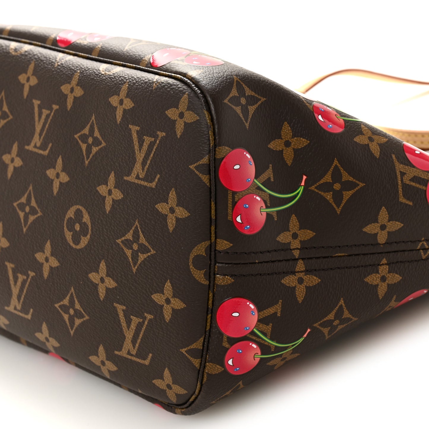 LV X TM Monogram Cerises Neverfull MM