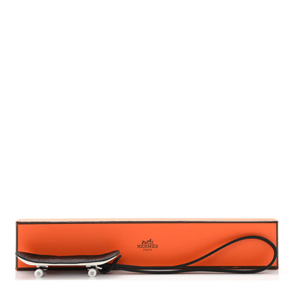 Hermes Swift Chevre Fingerskate Bag Charm Black 5 of 5