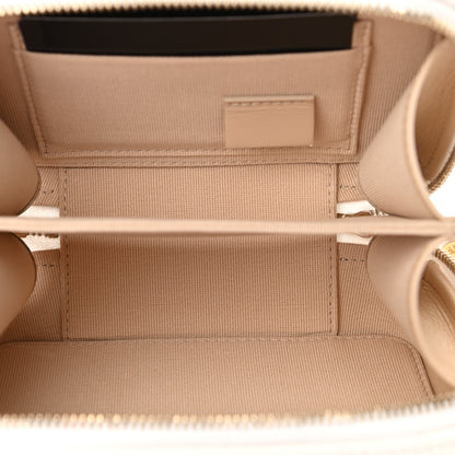 Chanel Caviar Quilted Twist Your Buttons Clutch With Chain White 5 of 11