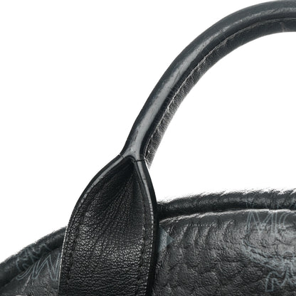 MCM Visetos Studded Medium Stark M Backpack Black 17 of 18