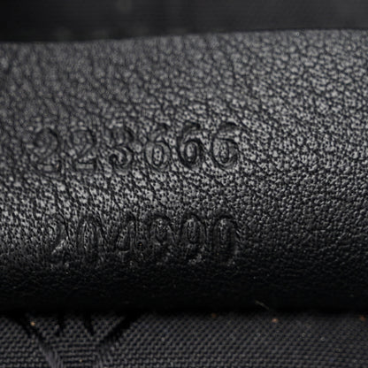 Gucci Guccissima Small Flap Messenger Bag Black 7 of 13