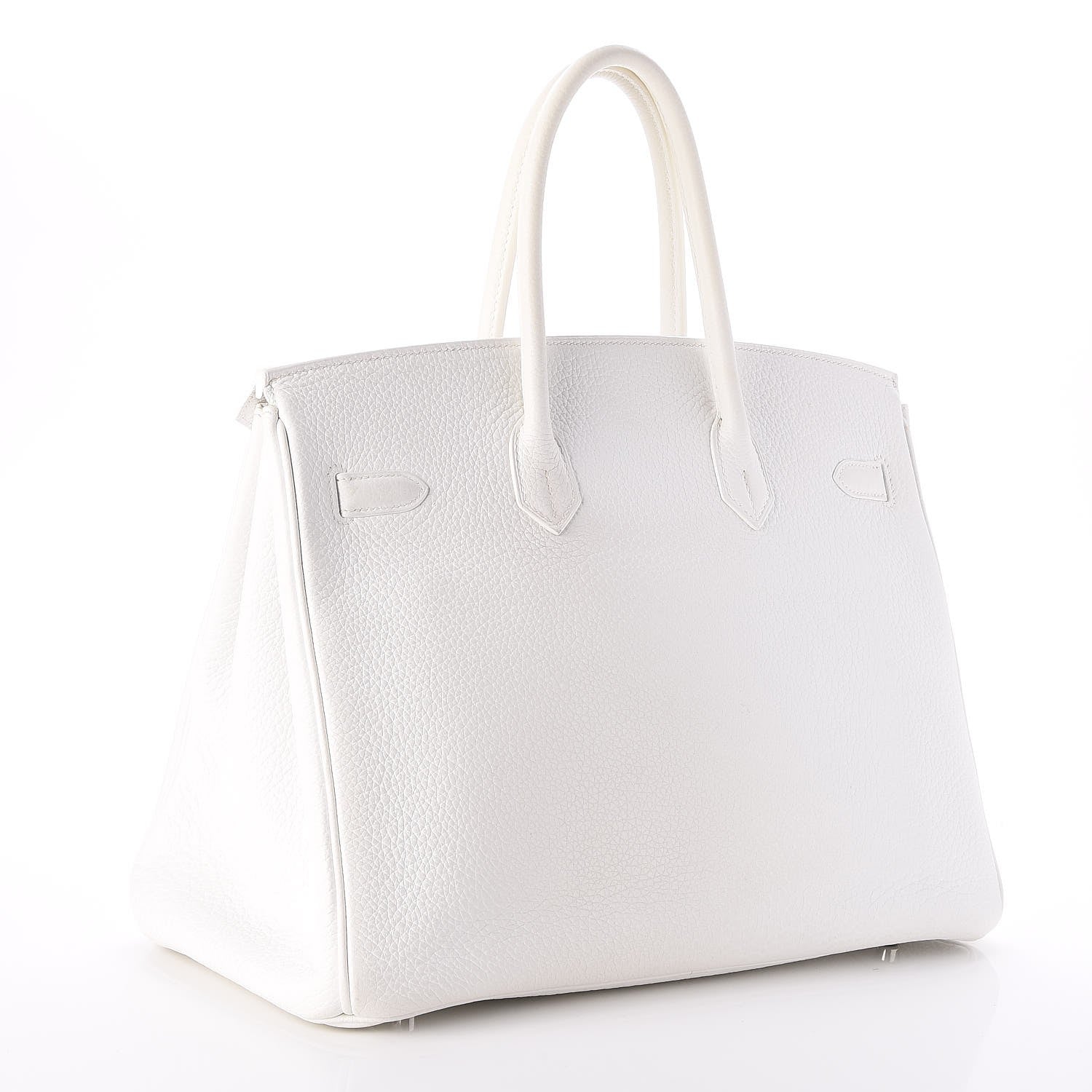 Hermes Taurillon Clemence Birkin 35 White 5 of 33