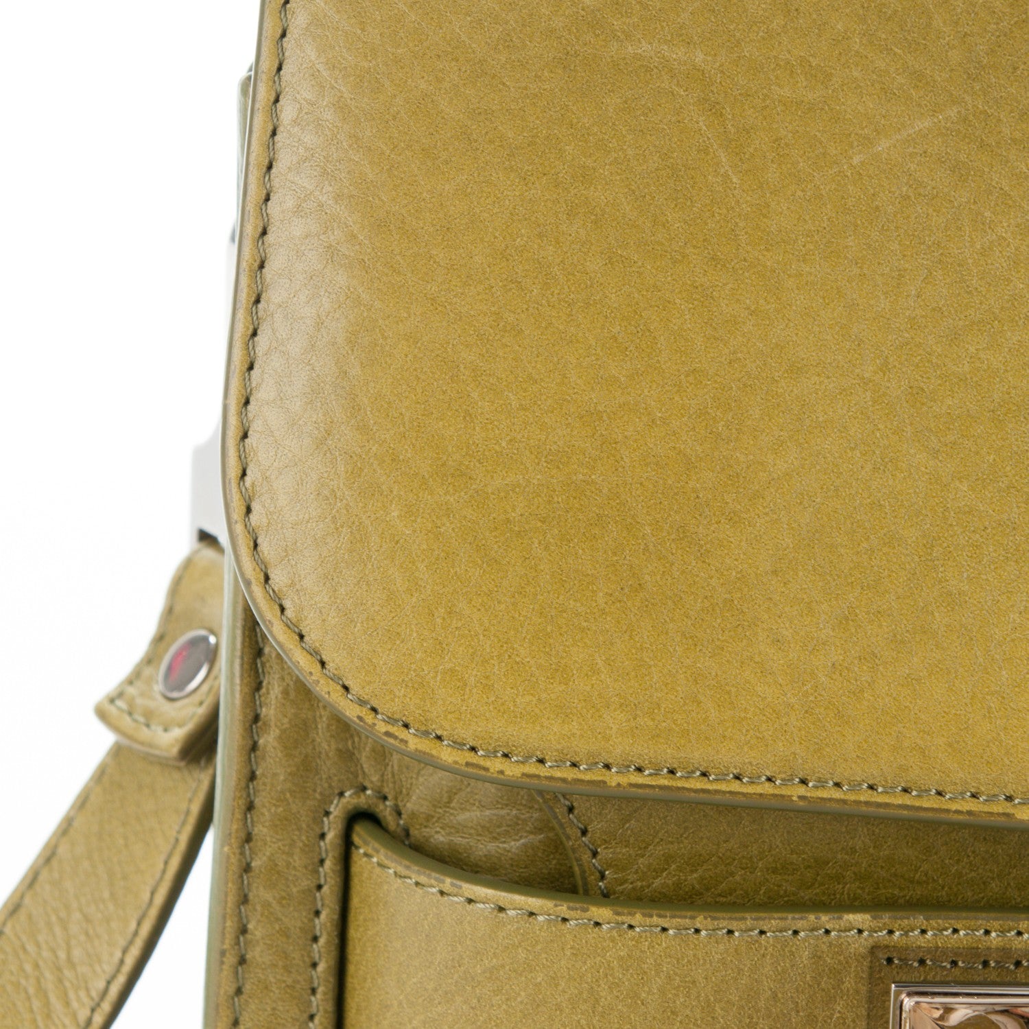 Proenza Schouler Calfskin PS11 Classic Shoulder Bag Olive 10 of 16