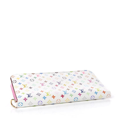 Louis Vuitton Monogram Multicolor Insolite Wallet White Litchi 3 of 7
