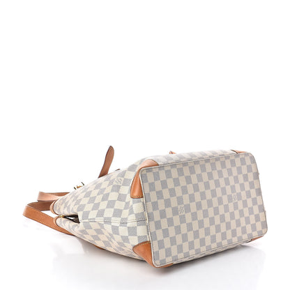Louis Vuitton Damier Azur Hampstead MM 4 of 9