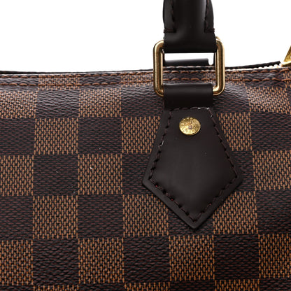 Louis Vuitton Damier Ebene Speedy Bandouliere 25 12 of 13
