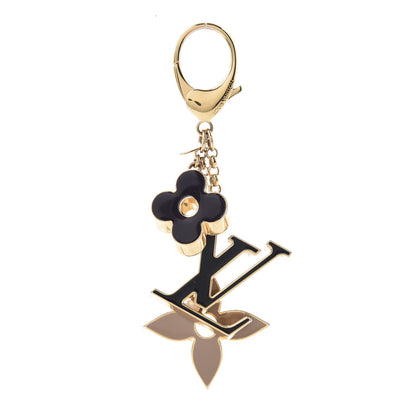 Louis Vuitton Fleur De Monogram Bag Charm Dore 1 of 4