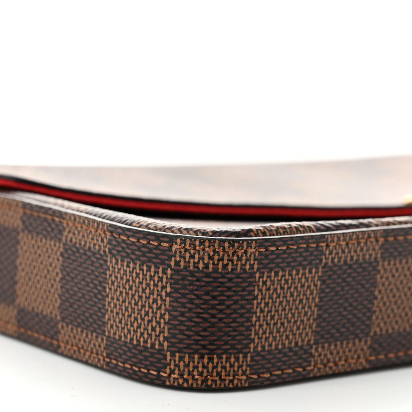 Damier Ebene Pochette Felicie Chain Wallet