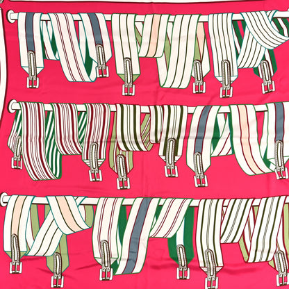 Hermes Silk Les Sangles Finesse Scarf 140 2 of 4