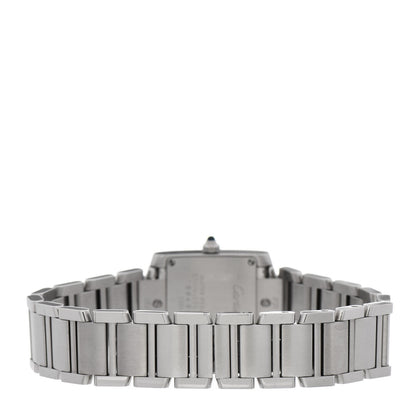 Cartier Stainless Steel 20mm Tank Francaise Quartz Watch 3 of 4