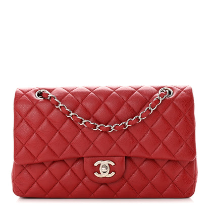 Chanel Caviar Quilted Medium Double Flap Red 1 of 10