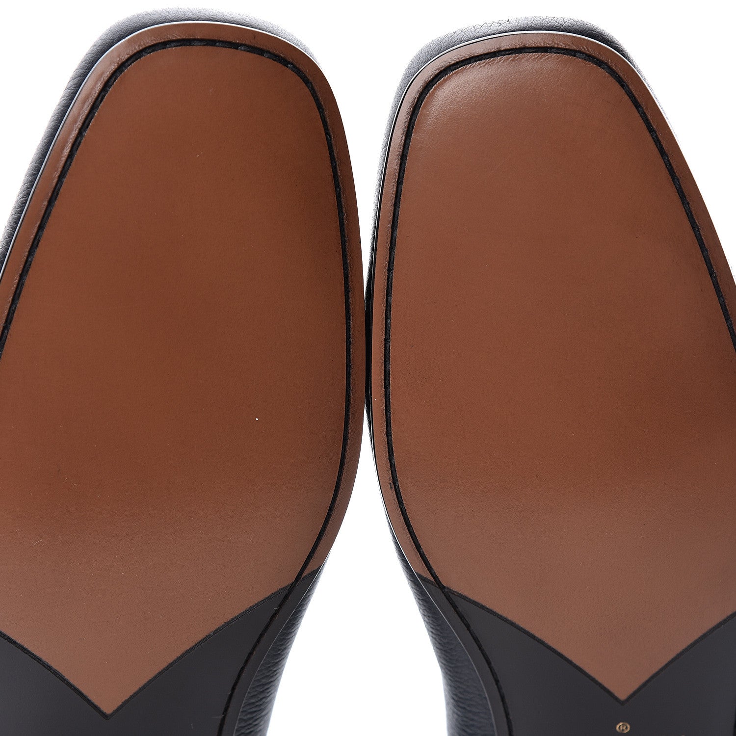 Louis Vuitton Calfskin Mens Montaigne Loafers 9.5 Marine 8 of 9