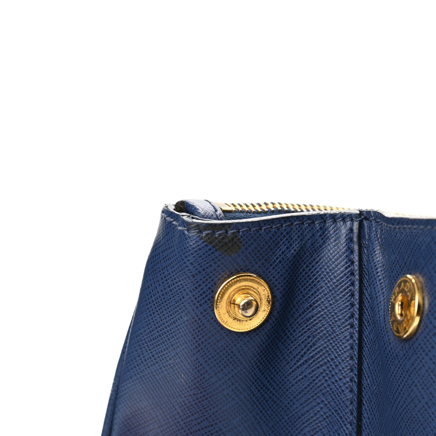 Prada Saffiano Lux Extra Large Galleria Double Zip Tote Bluette 14 of 15